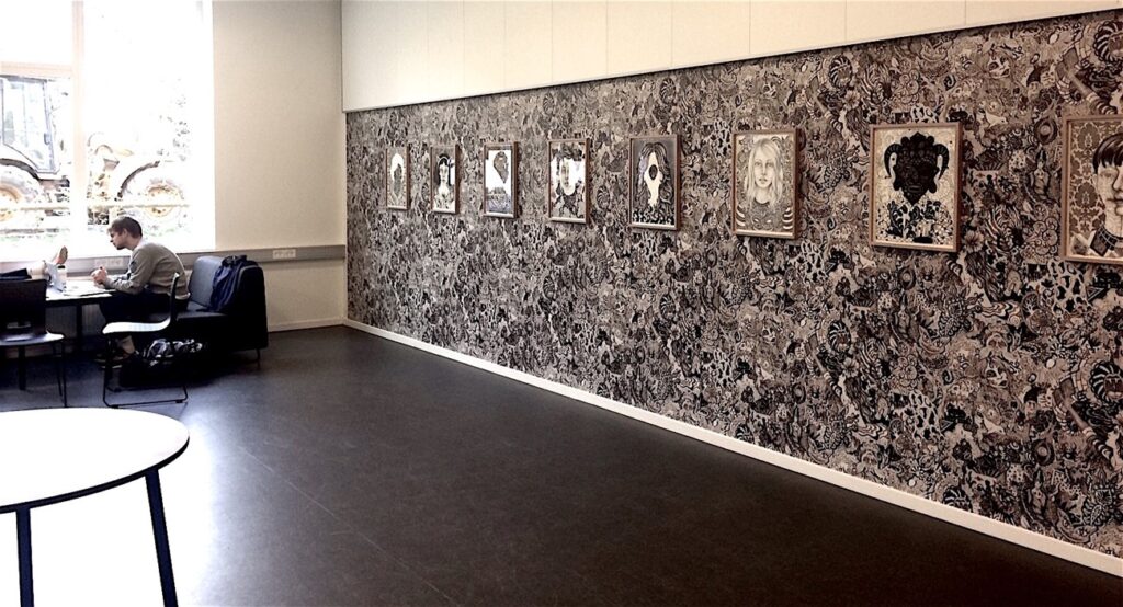 "Youth" by Julie Nord is installed at Marselisborg Gymnasium