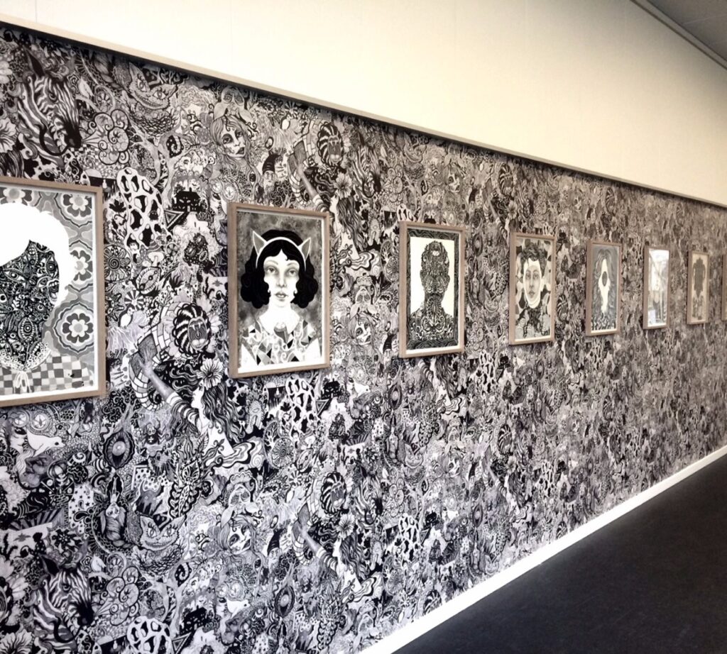 "Youth" by Julie Nord is installed at Marselisborg Gymnasium