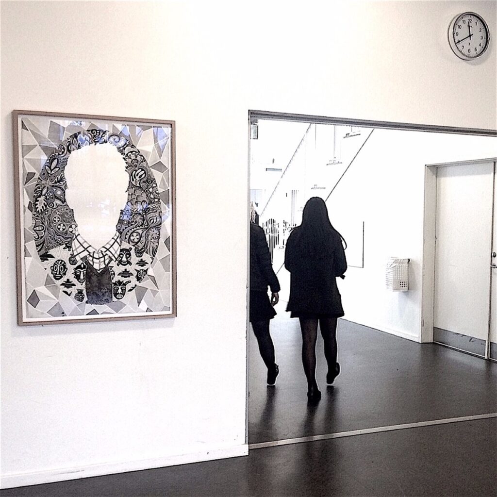 "Youth" by Julie Nord is installed at Marselisborg Gymnasium