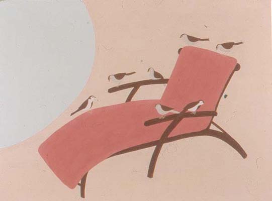 4. SUNCHAIR WITH BIRDS 4. SUNCHAIR WITH BIRDS