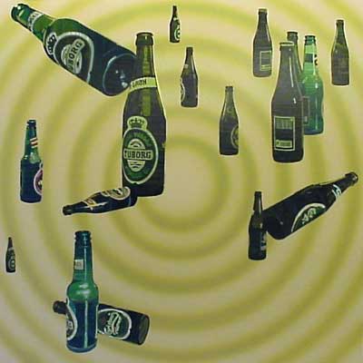 ALLAN OTTE, DANISH SUMMER 90 X 90