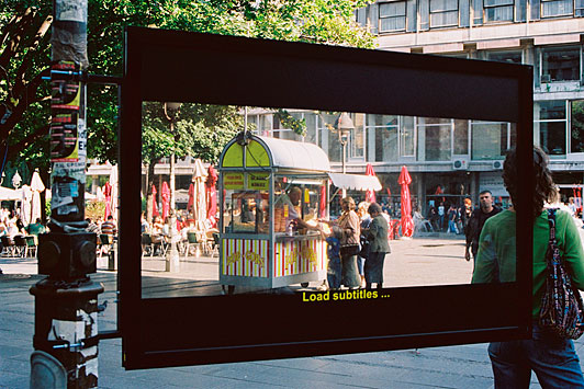 Petar Mirković (from series) Movie Board 2004 C-print 20 x 30 cm edition 1/3 (+ 2 A.P.)