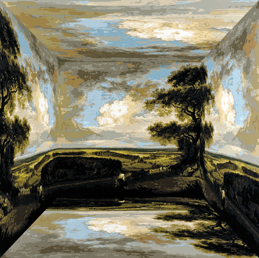 Christian Skeel Untitled. 2007 oil on canvas 178 x 178 cm Purchased by Ny Carlsbergfondet