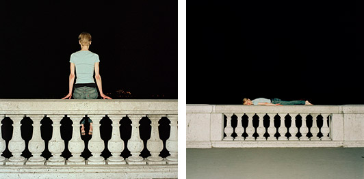 left: Titika Røtkjær Uden Titel 2006-07, foto 88 x 87 cm ed. 3 right: Titika Røtkjær Uden Titel 2006-07, foto 89 x 88 cm ed. 3