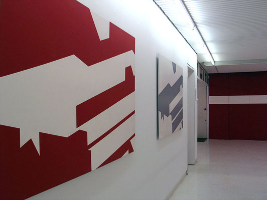 Jes WindAndersen all works are from 2005 and alkyd enamel on canvas Jes WindAndersen all works are from 2005 and alkyd enamel on canvas