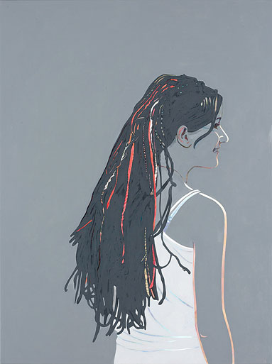 Elmer U.T. 2005 acrylic on canvas 140 x 105 cm