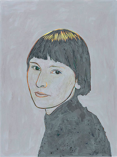 Elmer U.T. 2005 acrylic on canvas 96 x 72 cm