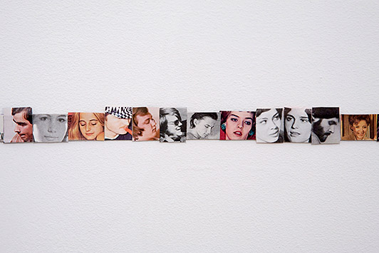 Jesper Fabricius Helte fra den seksuelle revolution 2007 collage 4 x 600 cm