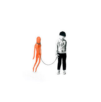 Rachel Goodyear: the imaginary friend, 2008, pencil and water colour on paper, 42 x 30 cm