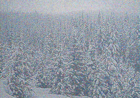 Dan Hays: Colorado Snow Effect 7. 2009, oil on canvas, 107x142 cm
