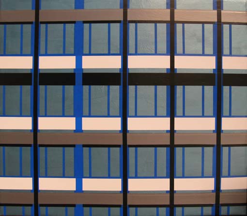 Anne Sofie Bird Møller U.T (from series Desert Music) 2008 mixed media on canvas 90 x 110 cm