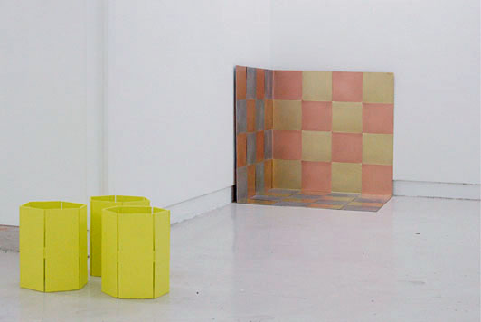 Arbejder fra tresserne. Installationview