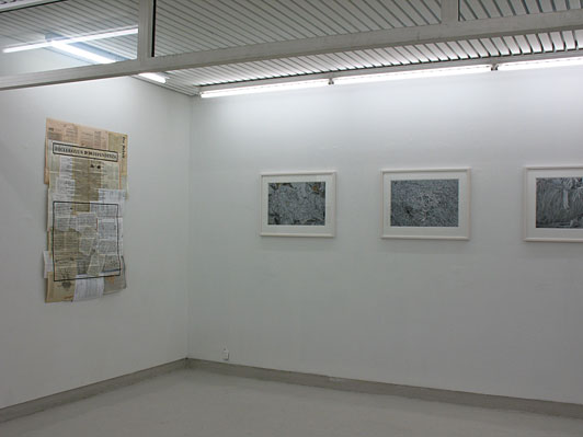Installation view Alexandra Croitoru RE- Galleri Tom Christoffersen, Cph.