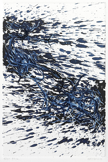 Christian Vind Eget tryk 2008 Indian Ink and gouache on paper 26,4 x 18 cm from Ekstrakt 5