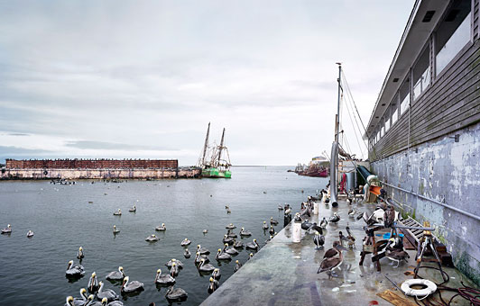 Thomas Bangsted Fisherman’s Wharf 2009 C-Type Print 182 x 285 cm edition 1/6 (+2AP) Purchased by the Danish Arts Foundation