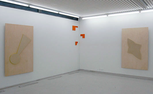 Arbejder fra tresserne. Installationview