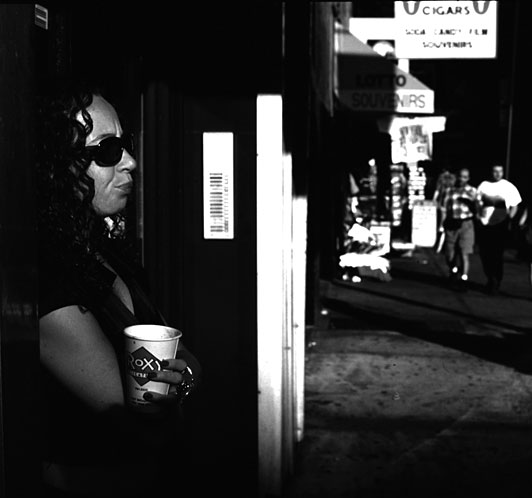 Steen Møller Rasmussen The Place To Be 1996 16mm/Hi8, black/white, 31 min. (film still)
