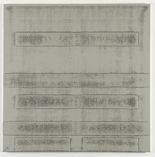 Marie Søndergaard Lolk U.T. 2008 acrylic on board 120x120 cm