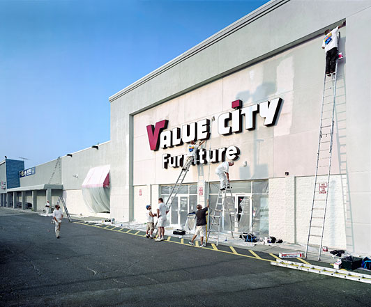 Thomas Bangsted Value City 2009 Archival Pigment Print 150 x 182 cm edition 1/6 (+2AP)