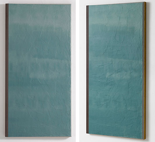 Marie Søndergaard Lolk U.T. 2008 acrylic on board 130 x 65 cm