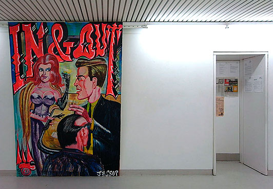 Installation views James Jessop’s solo exhibition: Uncanny Tales, Galleri Tom Christoffersen, 2009