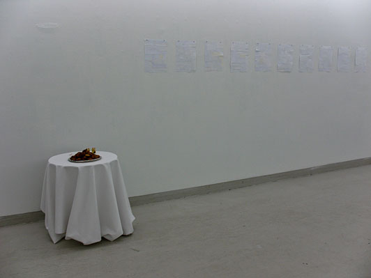 Installation view Alexandra Croitoru RE- Galleri Tom Christoffersen, Cph.