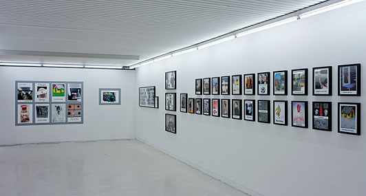 Installation view Elmer: Elmer Om Elmer Galleri Tom Christoffersen, 2010
