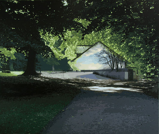 Christian Skeel untitled 2009 oil on canvas 178 x 204 cm