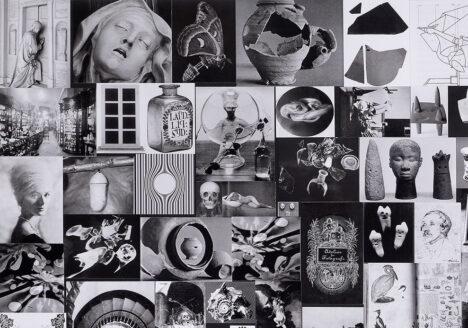 Christian Vind: Enter. 2011, fotocollage, 190 x 230 cm (udsnit).