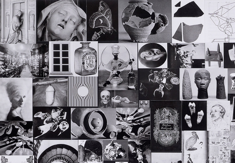 Christian Vind: Enter. 2011, fotocollage, 190 x 230 cm (udsnit).