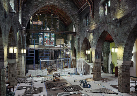 Thomas Bangsted: Christ Church. 2009-2012, Chromogenic Print, 207.5 x 181.9 cm, ed 3/3