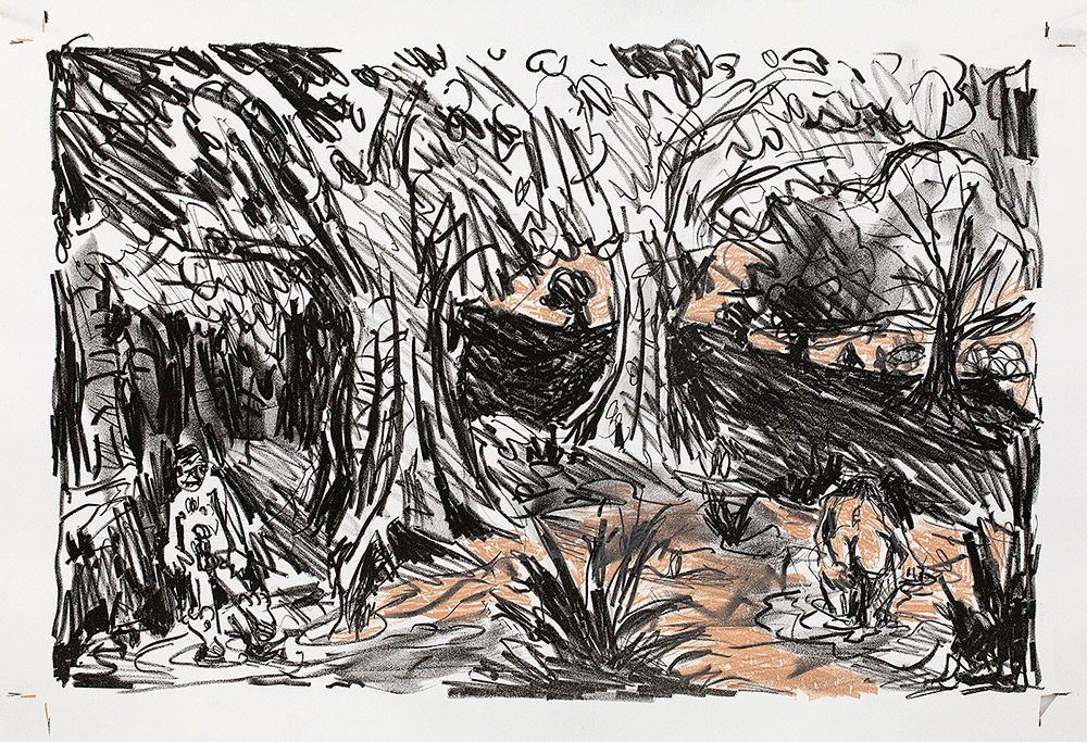 Dan Schein: untitled. 2013, lithography, 30 x 46 cm. ED. 30