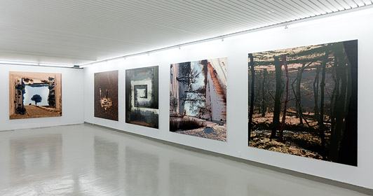 Installation view CHRISTIAN SKEEL MALERIER 2009-10 Galleri Tom Christoffersen, 2010