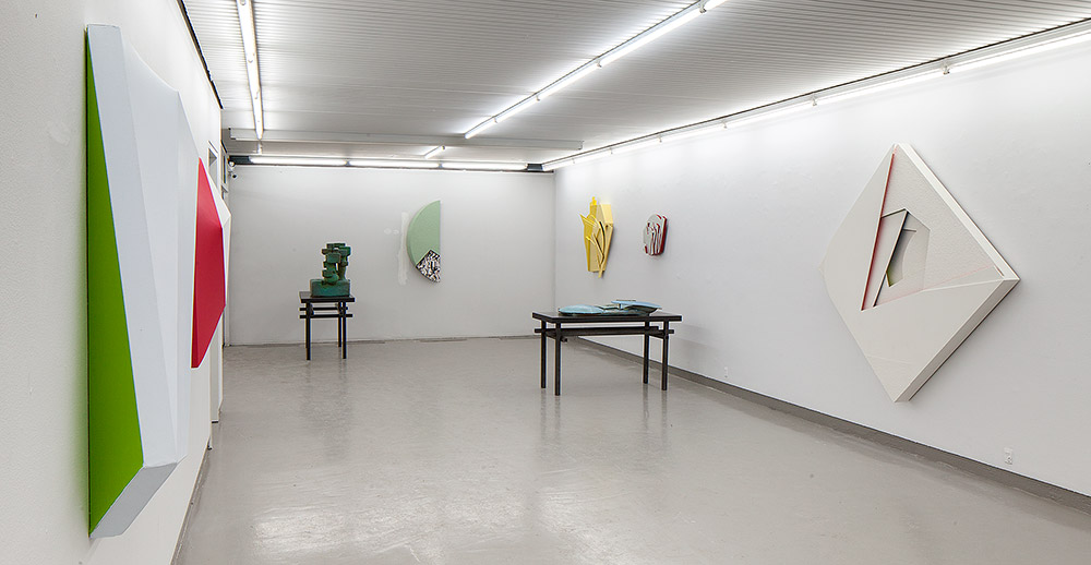 SHAPED Installation view Galleri Tom Christoffersen 2014