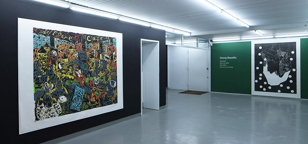 10 BASELITZ & IMMENDORFF Installation view