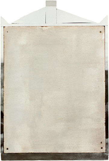 Marie Søndergaard Lolk Untitled 3/6 2011 acrylic, wood and MDF 60 x 255 cm Galleri Tom Christoffersen, 2011
