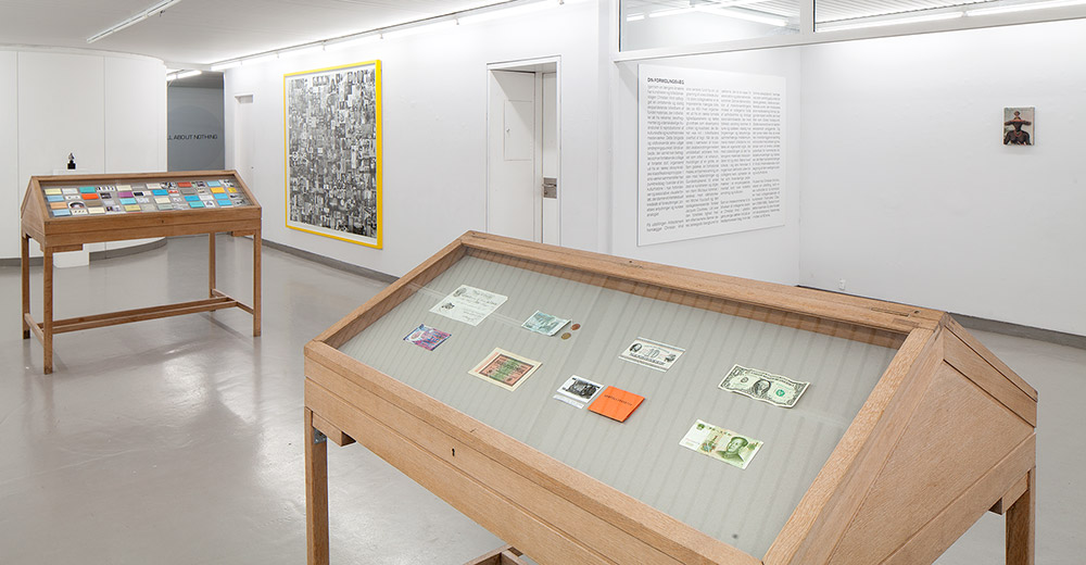 11 Christian Vind Arbejdsmark Installation view Galleri Tom Christoffersen 2012