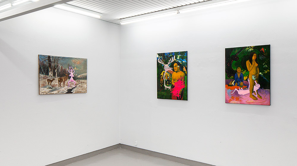 BILLEDER AF BILLEDER Installation view Galleri Tom Christoffersen 2013
