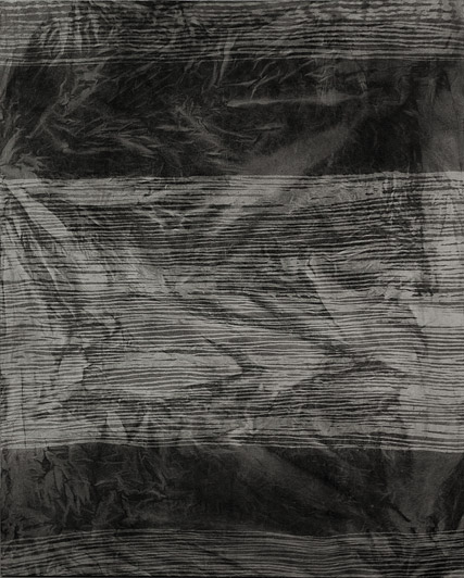 Sam Moyer White Water III 2011 ink and bleach on canvas mounted on wood panel 152 x 122 cm