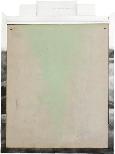 Marie Søndergaard Lolk Untitled 5/6 2011 acrylic, wood and MDF 60 x 255 cm Galleri Tom Christoffersen, 2011