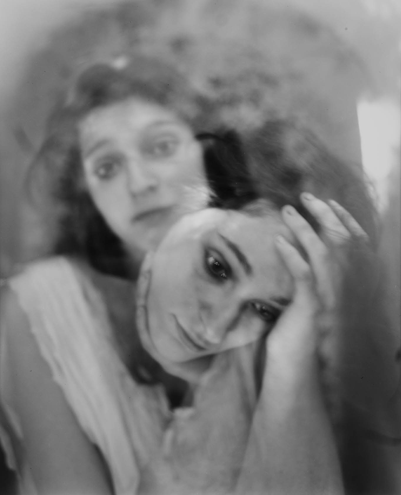 Jeffrey Silverthorne Woman Holding Her Head Rhode Island 1975