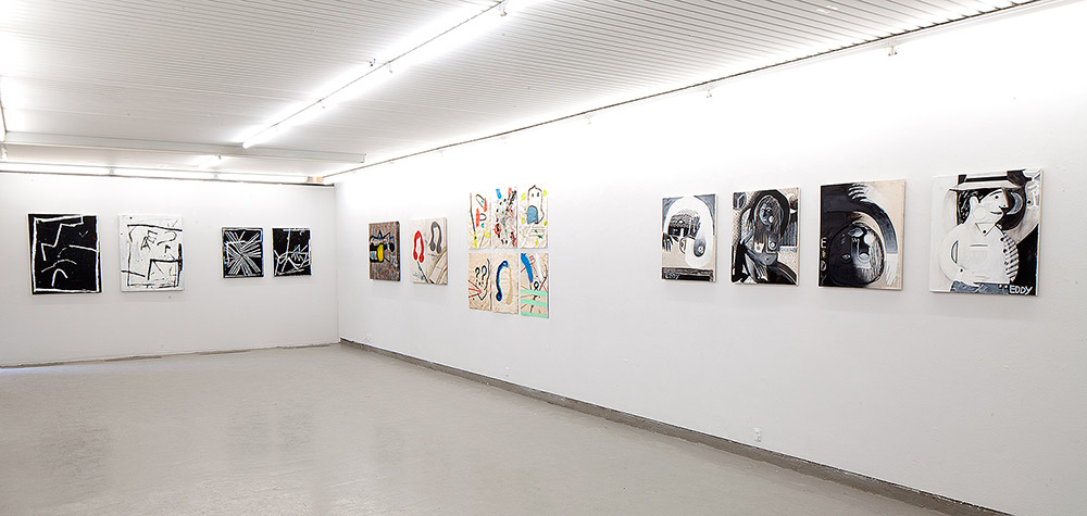 Installation view News From New York, Galleri Tom Christoffersen