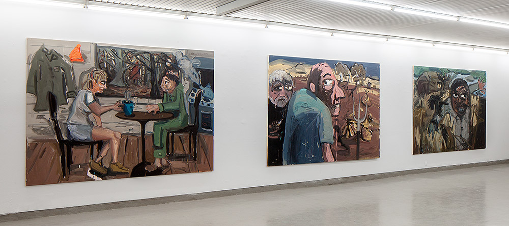 13 Dan Schein ”I Believe in Psychopaths” Installation view Galleri Tom Christoffersen 2013