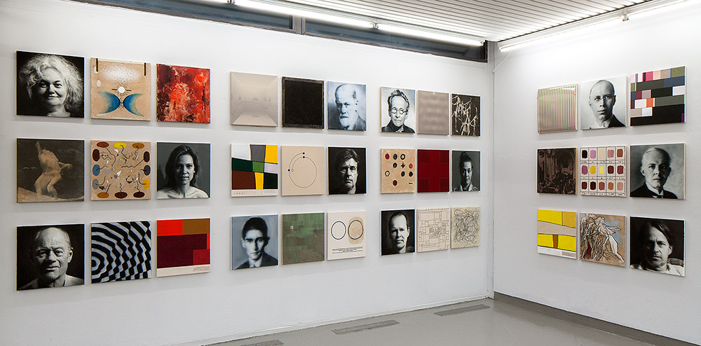 13 Christian Skeel: Portrætter Installation view Galleri Tom Christoffersen 2013