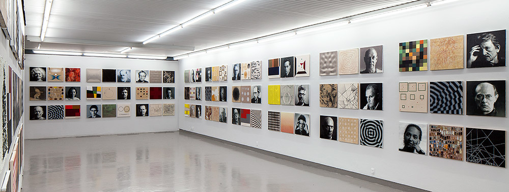 14 Christian Skeel: Portrætter Installation view Galleri Tom Christoffersen 2013