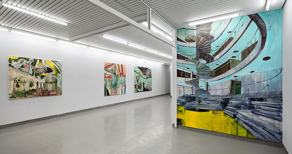 Mie Mørkeberg Installation view Galleri Tom Christoffersen 2012