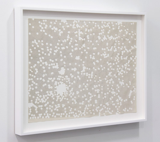 Aspen Mays Punched out stars 8 2011 Silver gelatin print 12 x 15 inches Unique