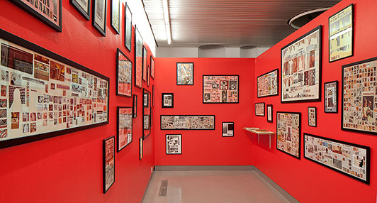 Jesper Fabricius Installation view Galleri Tom Christoffersen 2012