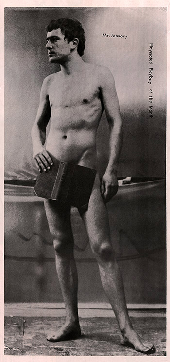 John Davidsen Mr.January - Playmate's Playboy of the Month 1966 Offset print 59 x 27 cm