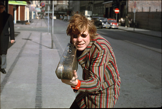 Teit Jørgensen Wiliam Skotte Olsen on St. Kongensgade 1966 C-print 18 x 25 cm